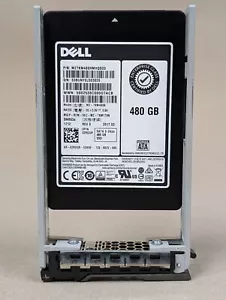 Dell 2,5" MZ-7KM480B 480 GB 6 Gb/s unità a stato solido SSD SATA PN: 02RGGR - Foto 1 di 7