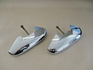 Fiat Seat 500 600 600D 770 Chrom Stoßstangenhorn Horn Stoßstange SET NEU - Bild 1 von 12