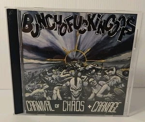 BUNCHOFUCKINGOOFS: Carnival Of Chaos + Carnage DOG Records Punk CD OOP KANADA - Bild 1 von 7