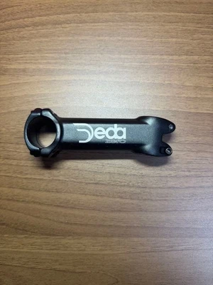 Deda cero vástago de aluminio negro 115 mm/82 grados - Imagen 1 de 3