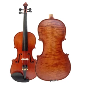 Full size SONG new Violin 4/4 Whole flames maple back,Great sound #15476 - Picture 1 of 9