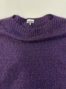 Suéteres Ganni | Ganni Made in Italy | Color: Púrpura Talla L - Imagen 1 de 6