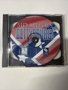 Videogioco PC Windows Sid Meier's Gettysburg 1997 disco e custodia gioiello - Foto 1 di 1