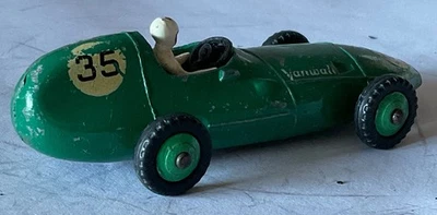 COCHE DE CARRERAS DINKY TOYS 239 VANWALL. ALGO DE DESGASTE PARA PINTAR Foto 1 de 4