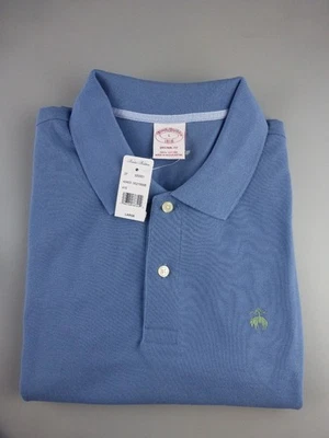 BROOKS Brothers POLO 衬衫 1818 男式夏季颜色原装适合 XL 2XL 全新 89 美元 — 第 1/4 张图片