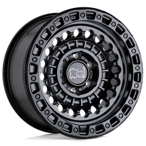 17x8.5 Black Rhino Sentinel Matte Black Wheel 8x6.5 (-18mm) - Picture 1 of 5