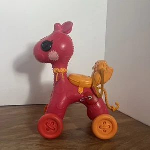 Lalaloopsy rosa Giraffe 12 Zoll Aufsitzspielzeug GUC - Bild 1 von 6