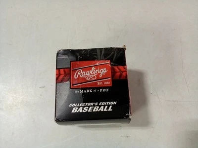 Colorado Rockies 20th Anniversary Rawlings Official MLB Leather Game Baseball Ro - Image 1 of 4