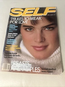 Self Magazine August 1983 Brooke Shields model - Foto 1 di 4
