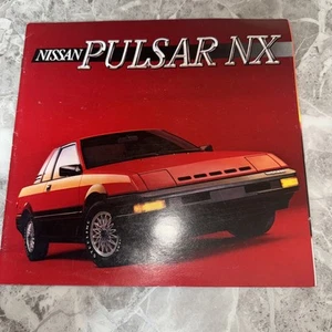 NISSAN PULSAR NX RANGE USA LF Car Sales Brochure 1986 #PUL-S-6401-9-85 307M-GR-1 - Picture 1 of 2