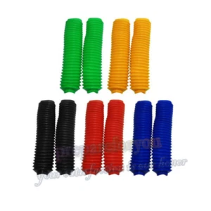 Botas horquilla delantera 340MM cubiertas de amortiguador protector goma polvo caimán protector polainas - Imagen 1 de 6