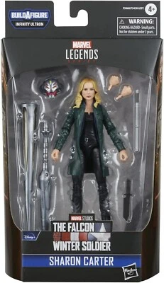 Marvel Legends Infinity Ultron BAF Disney+ Wave - Sharon Carter Action Figure - Image 1 of 2