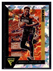 2020-21 Panini Flux Silver Cracked Ice Prizm #127 Wendell Carter Jr. Fanatics