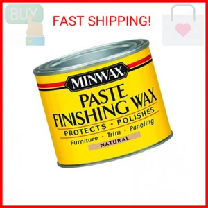 1 lb Minwax 78500 Natural Paste Finishing Wax Protective Finish - Picture 1 of 2