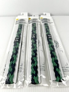 Headband Under Armour Green/Navy Braided 3 pack Non Slip Comfortable UA NWT - Picture 1 of 7