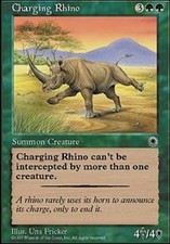 Charging Rhino X4 (Portal 1) MTG (NM) *CCGHouse* Magic