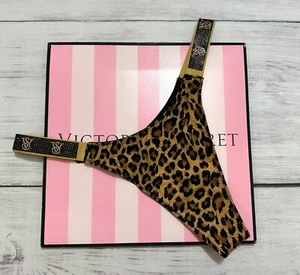 Victoria's Secret Shine Strap Thong Very Sexy Bling Panty Rhinestone - Picture 1 of 180
