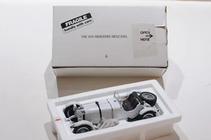 DANBURY MINT 1931 MERCEDES BENZ SSKL WHITE SCALE 1:24 BOX NO COA - Picture 1 of 9