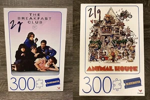 Blockbuster 300 Piece The Breakfast Club & Animal House Movie Jigsaw Puzzle - Picture 1 of 11