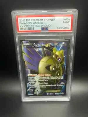 Pokemon Aegislash EX Full Art 65a/119 XY Collection Promo English PSA 9 Mint - Image 1 of 2