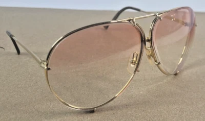 De Colección Porsche Design Carrera 5621 Marco Dorado Gafas ROSA Lente SOLO MARCOS Foto 1 de 4