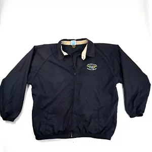 Vintage Ronald Reagan Presidential Library Air Force One Jacke Reißverschluss vorne gefüttert - Bild 1 von 11