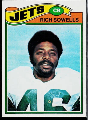 Robert Woods 1977 Topps #469 RC New York Jets - Image 1 of 2
