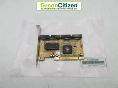 Tarjeta de expansión de puerto PCI SIIG S4V000006020 SC-PE4A12, controlador Ultra ATA doble Foto 1 de 3