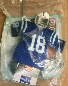 2007 #18 Peyton Manning NFL Mini Jerseys COLTS still sealed by Burger King* - Picture 1 of 1
