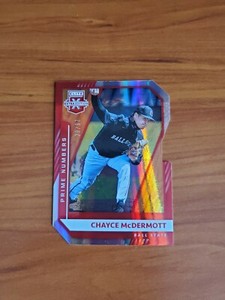 Chayce McDermott - 2021 Panini Elite Extra Edition Rookie #132 - RED DIE-CUT /97