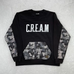 Wutang Brand Limted Sweatshirt Herren XXXL Schwarz CREME Camouflage Wuwear Hip Hop Rap - Bild 1 von 10