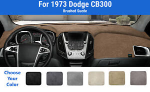 Dashboard Dash Mat Cover for 1973 Dodge CB300 (Brushed Suede)