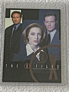 2002 Inkworks The X-Files Season 8 NM TV Promo Card #XF8-1 - Picture 1 of 2
