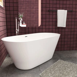 Rechteck/Oval/Schiffsform-Badewanne Acryl Freistehende Badewanne - Bild 1 von 45