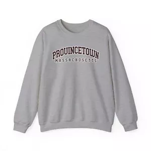 Provincetown Massachusetts MA Sweatshirt Geschenke Rundhalsausschnitt langes Pulloverhemd Herren - Bild 1 von 8
