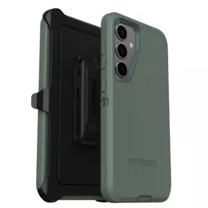 OtterBox Samsung Galaxy S24+ Defender Series Hülle Grün, Holster Clip Ständer - Bild 1 von 5
