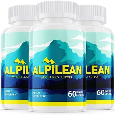 3-Pack Alpilean, Keto And Weight Loss Support, Fat Burner (180 Capsules) • 38.89$
