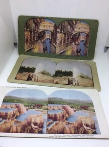 Nr. 206 & zwei andere Stereoptike mit viktorianischen Lebensstilen Weltansichten - Bild 1 von 12