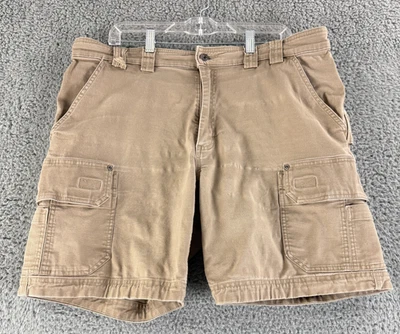 Pantalones Cortos de Carga Duluth Trading Co. Flex Fire Hose Para Hombre Talla 38 Marrón Calce Relajado Foto 1 de 4