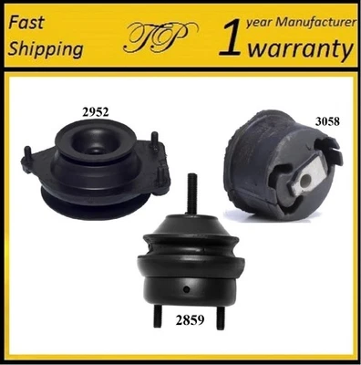 3 PIEZAS MONTAJE DE MOTOR Y TRANSMISIÓN PARA BUICK SKYLARK 1988-1991 2,3 L - TRANSMISIÓN AUTOMÁTICA Foto 1 de 4