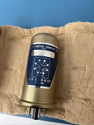 C.P. Clare & CO HG2A1004 Mercury Wetted Contact Relay , 8-Pin - Image 1 of 4