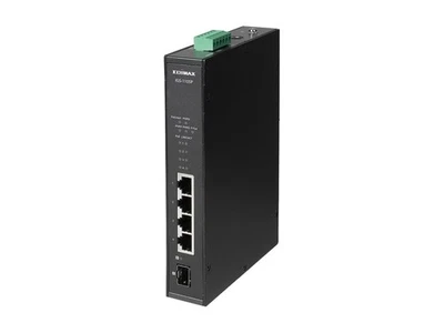 Switch Edimax IGS-1105P 4x 10/100/1000 (PoE+) + 1x Gigabit SFP IGS-1105P Foto 1 de 4