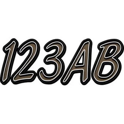 Hardline Series 400 Watercraft I.D. Kit - Tigy/Black Motorcycle Street TIBKG400 - Image 1 of 3