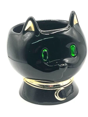"Pedestal portavelas Bath & Body Works Black Cat 3 mechas 5,9"" D X 6,3"" H" Foto 1 de 4