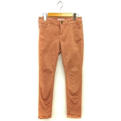 Lee звездочка Reasterisk тонкий брюки заниженной хлопок твердого S розовый коричневый NT11 б/у - Изображение 1 из 4