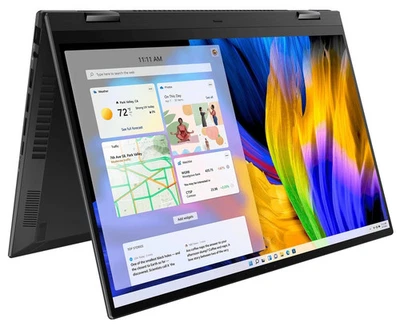 Laptop Asus Zenbook 14 Flip OLED 14" 3K Ryzen 9 5900HX 16GB/512GB Win11 - Bild 1 von 4