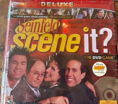 SEINFELD Scene it? DELUXE Interactive DVD Game (2008) NEW/SEALED - Image 1 of 4
