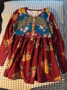 MATILDA JANE Autumn Foliage LS Top NWOT Size 8 - Picture 1 of 6
