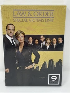 New Sealed 5 DVD Set Law & Order Special Victims Unit Year 9 - Picture 1 of 6