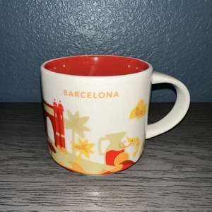 Starbucks BARCELONA You Are Here YAH Collection 14oz Coffee Mug New With SKU - Picture 1 of 5